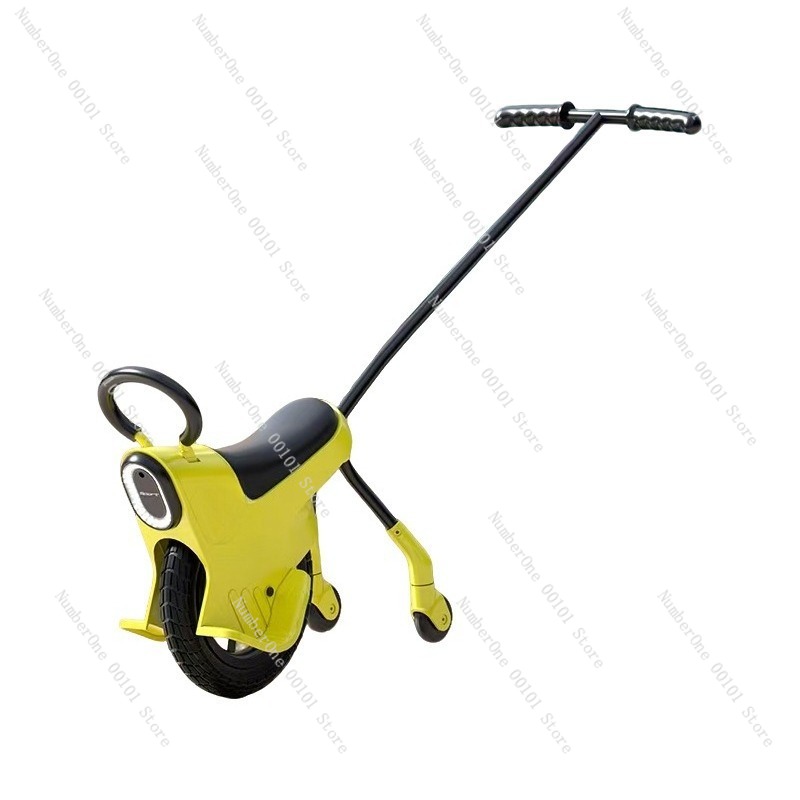 Ride On Toy Car - Tricycle familial d'extérieur pour enfants, poussette