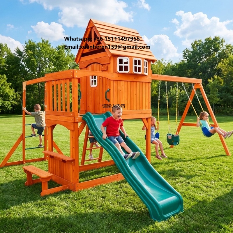 Kids Outdoor Garden Set - Grand équipement de jeu extérieur pour