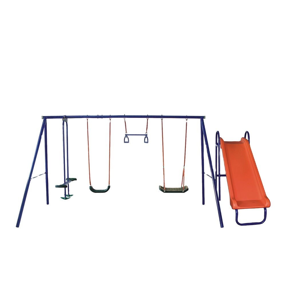 Kids Outdoor Garden Set - Ensemble de balançoire et toboggan pour