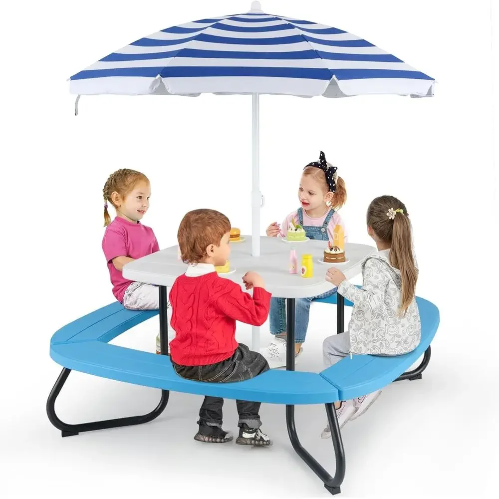 Kids Outdoor Bench - Table de pique-nique pour enfants 8