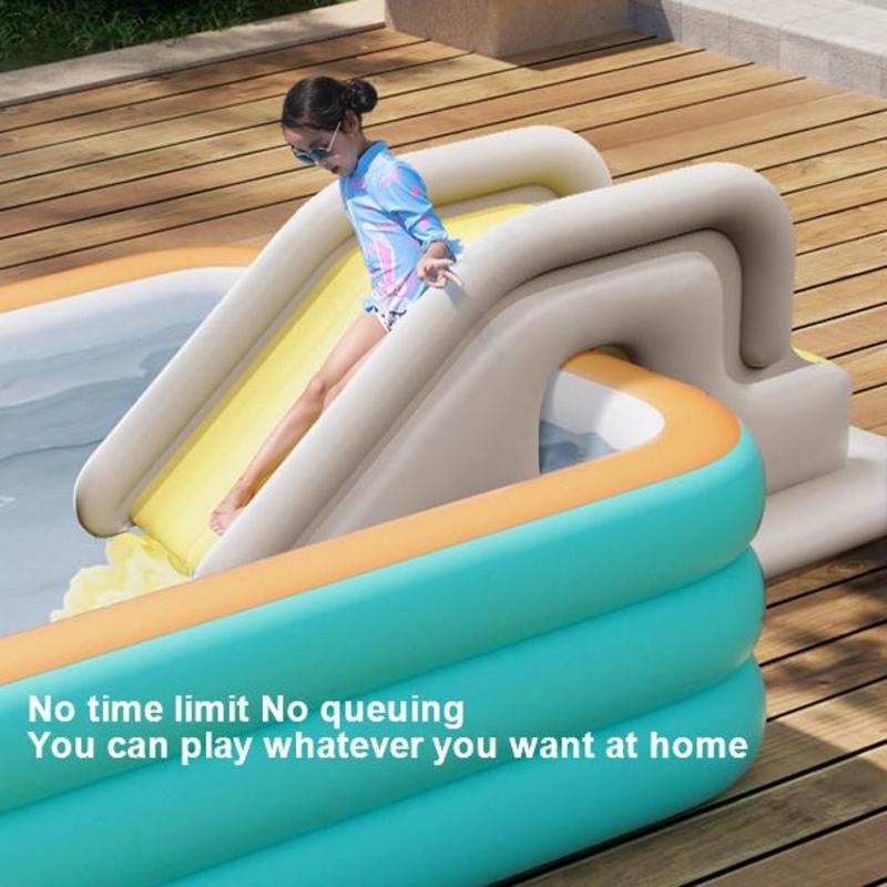 Kids Outdoor Playground - Glissière d'eau gonflable pour enfants, jouet