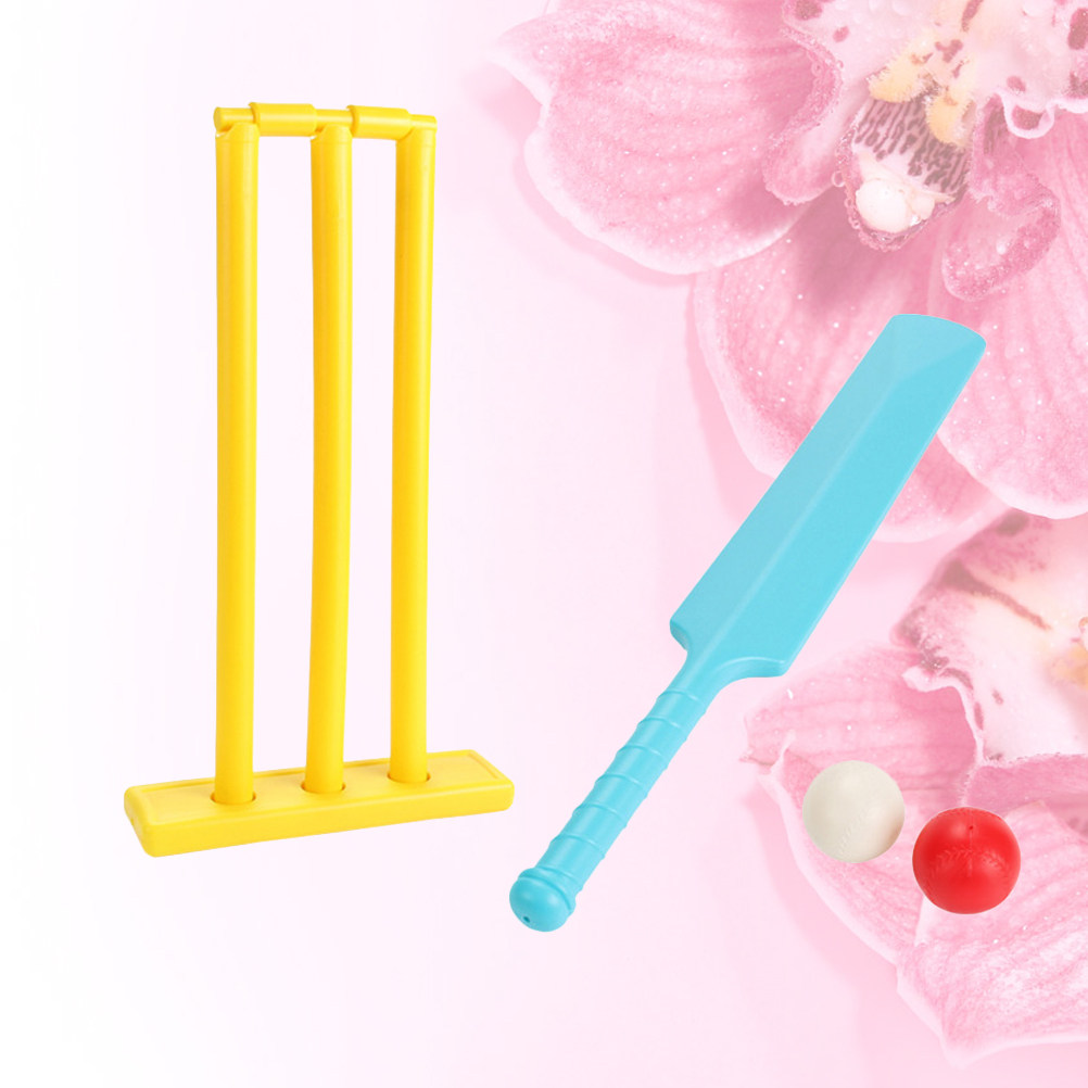 Kids Indoor Outdoor Games - 1 ensemble de cricket pour enfants,