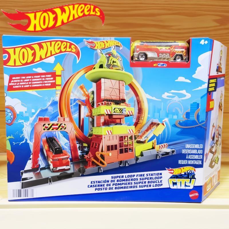 Hot Wheels Car Track Sets - Véritable Hot Wheels HKX41 ville Super