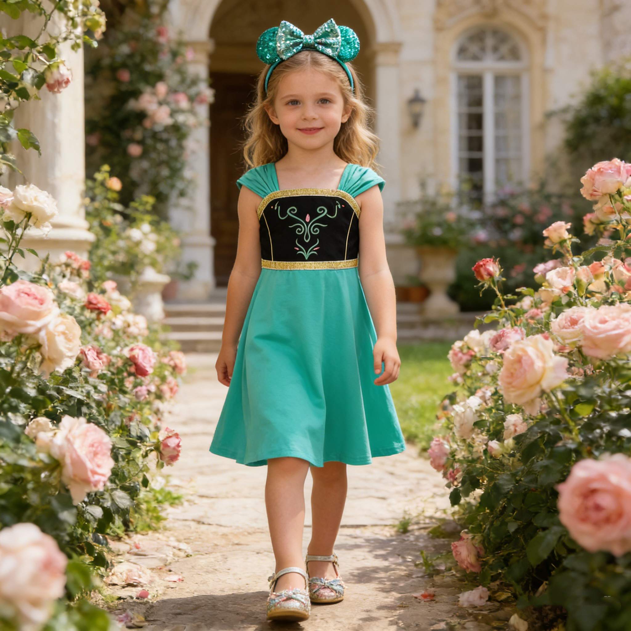Kids Outdoor Outfit - Robe de princesse version Q pour