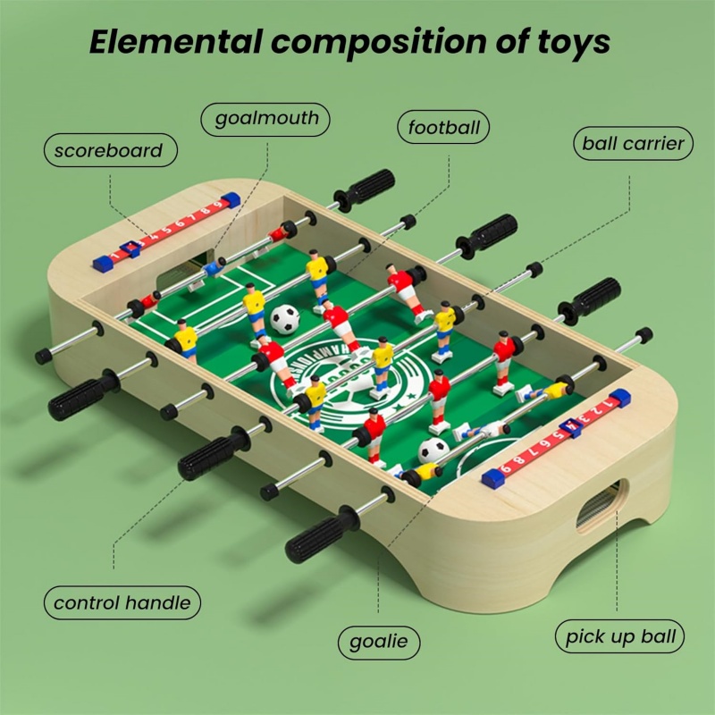 Kids Outdoor Folding Table - Mini jeu de Football de Table
