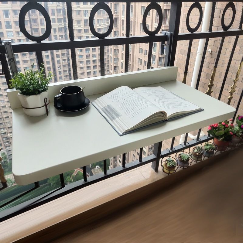 Kids Outdoor Folding Table - Table de balcon suspendue pliable en