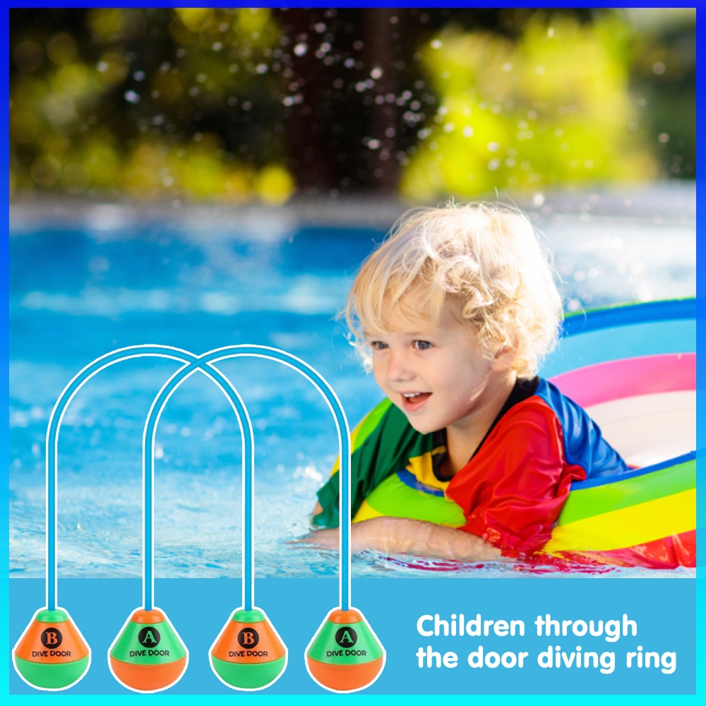 Kids Indoor Outdoor Games - Lot de 2 bouées de plongée