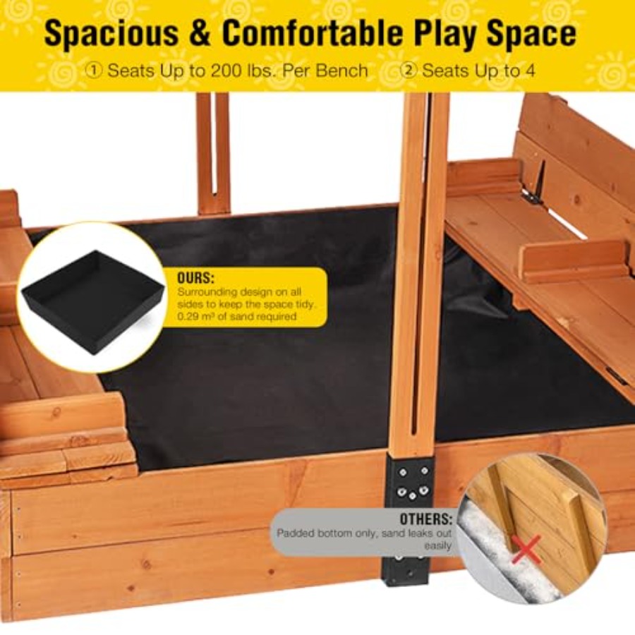 Table à sable d'extérieur pour - Kids Outdoor Bench avis et prix