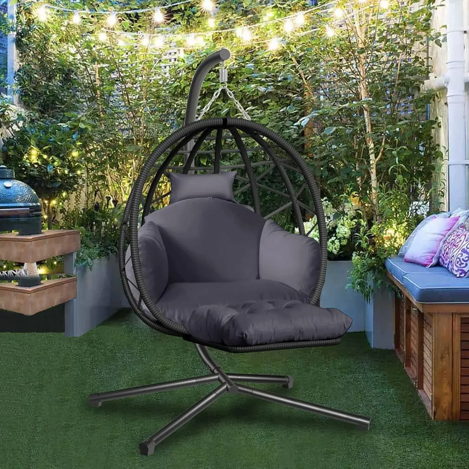Fauteuil suspendu en forme d'œ - Kids Outdoor Egg Chair avis et prix