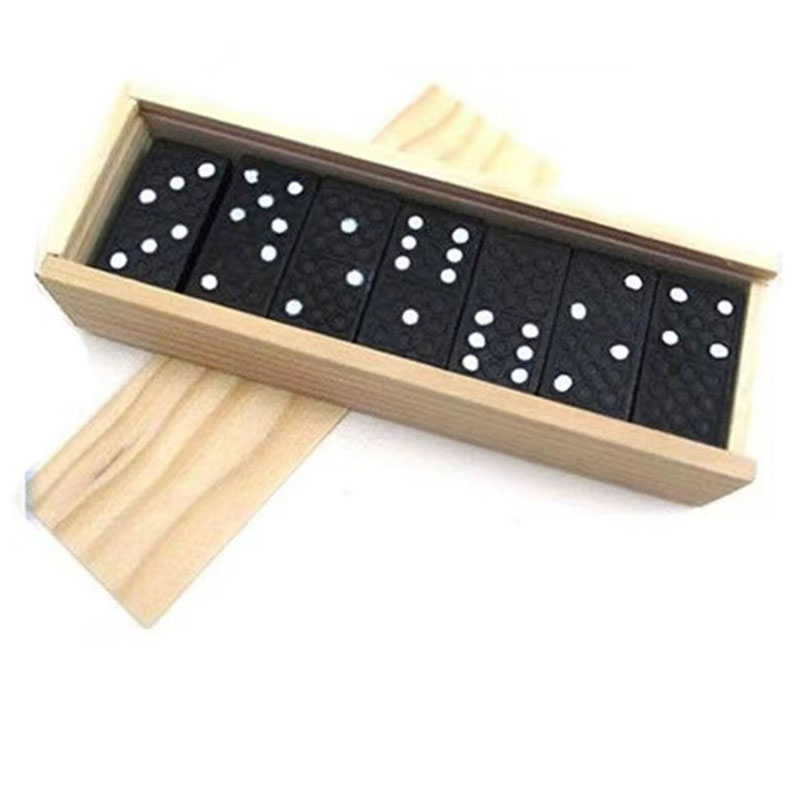 Jeu de dominos en bois 28 pièc - Kids Outdoor Outfit avis et prix