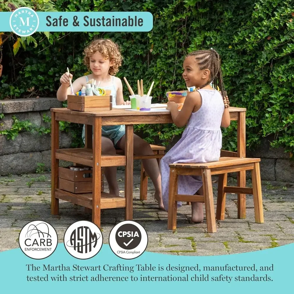 Ensemble Table et 2 Bancs d'Ex - Kids Outdoor Bench avis et prix