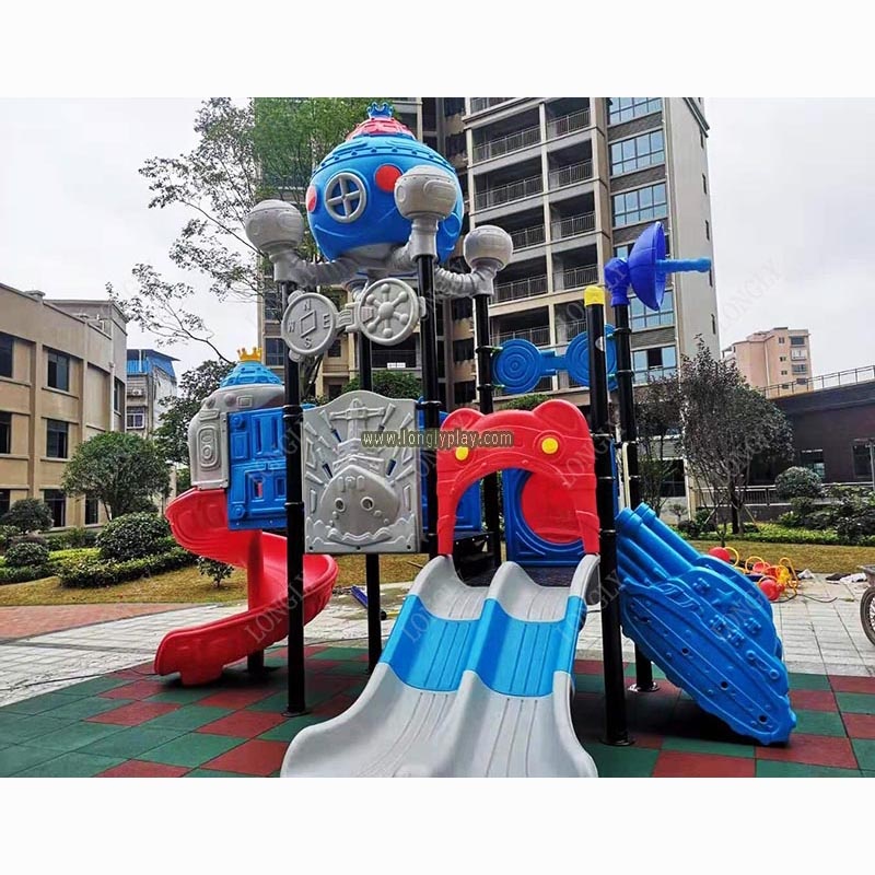 Toboggan en plastique pour enf - Kids Outdoor Playground avis et prix