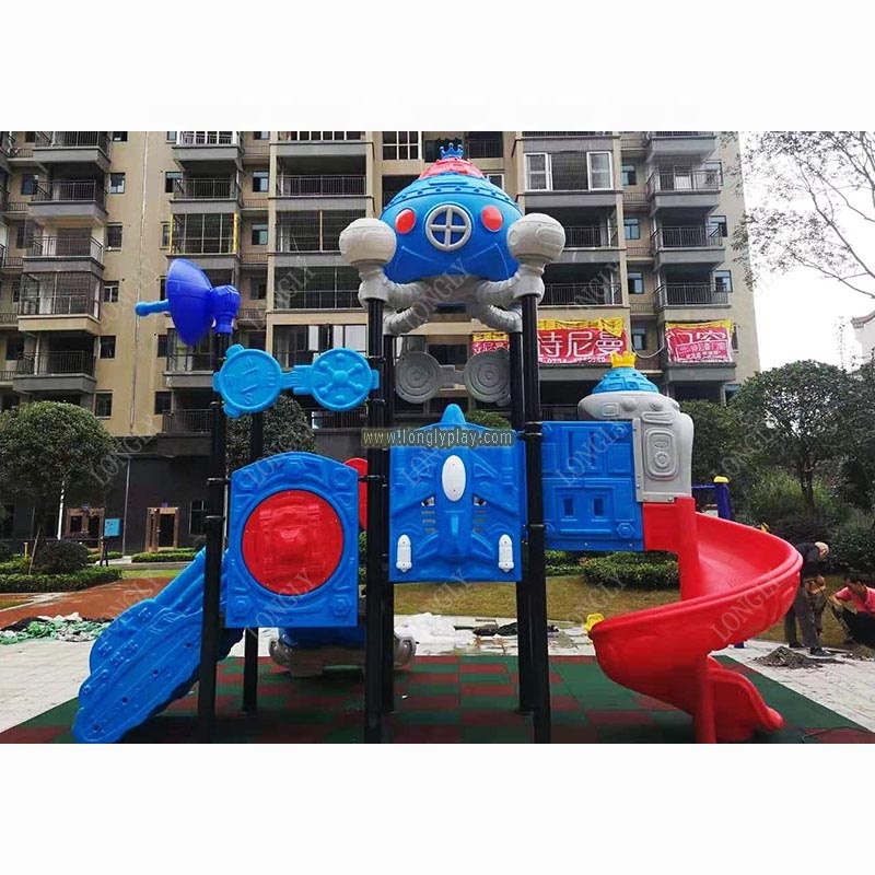 Toboggan en plastique pour enf - Kids Outdoor Playground avis et prix