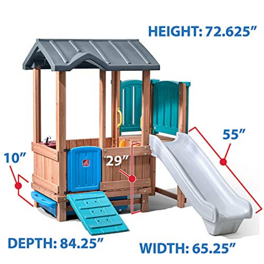 Woodland Adventure Playhouse & - Kids Outdoor Playground avis et prix