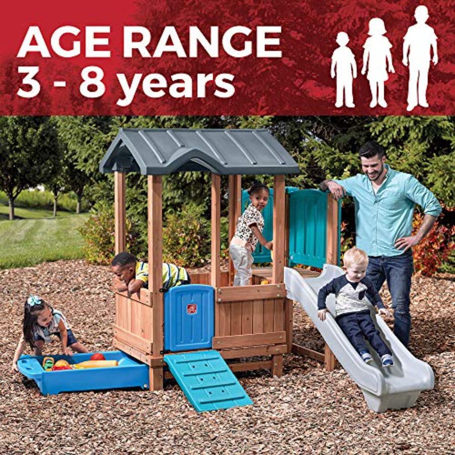 Woodland Adventure Playhouse & - Kids Outdoor Playground avis et prix