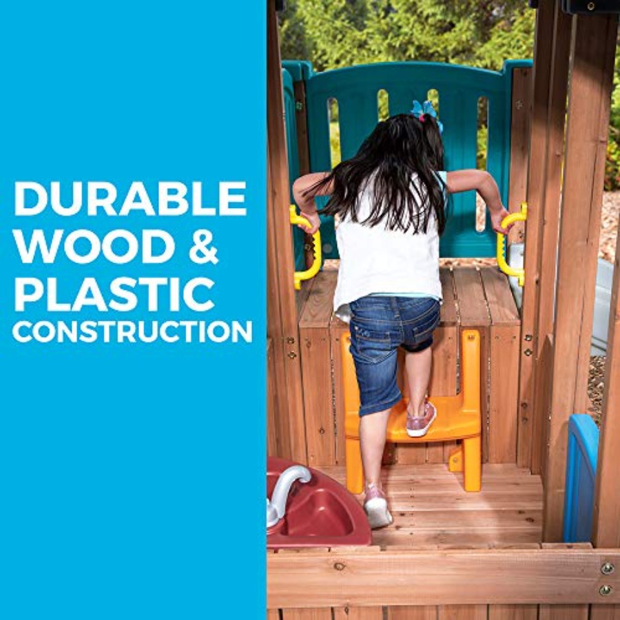 Woodland Adventure Playhouse & - Kids Outdoor Playground avis et prix