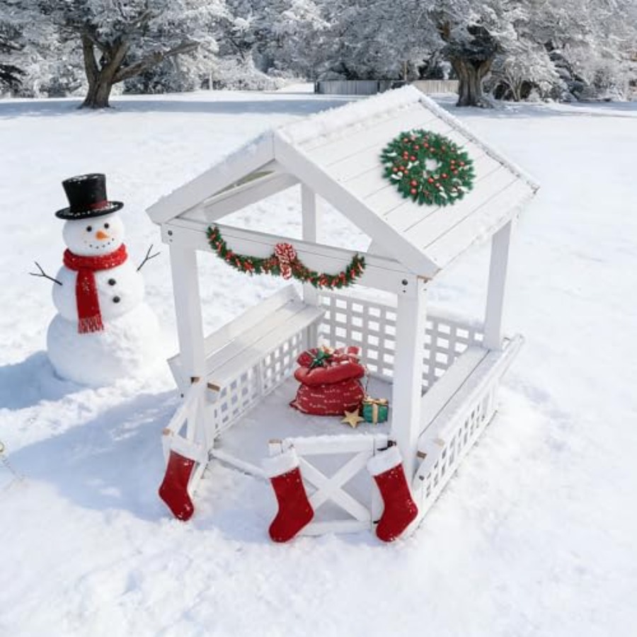 Maisonnette en bois d'extérieu - Kids Outdoor Bench avis et prix