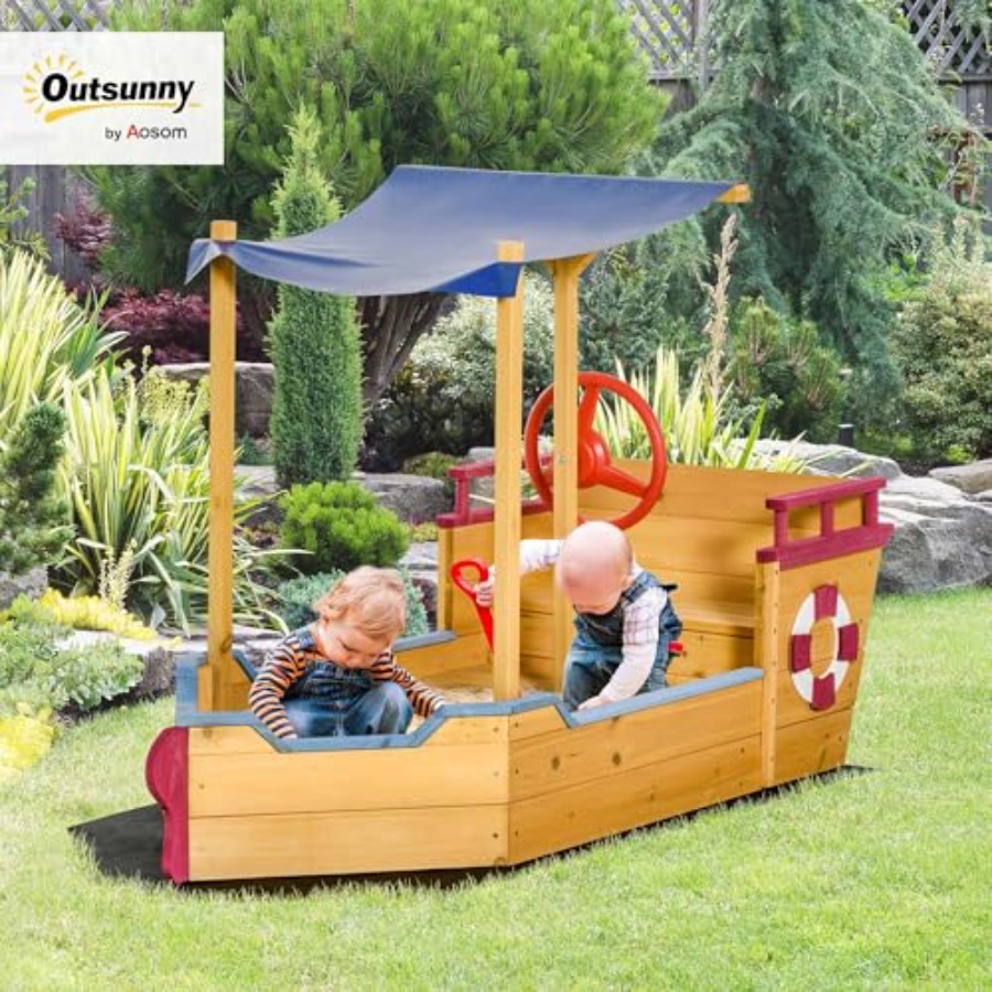 Bac à sable en bois pour enfan - Kids Outdoor Bench avis et prix