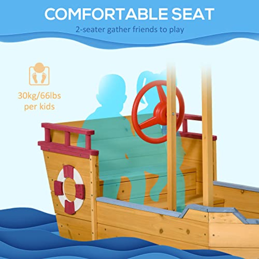 Bac à sable en bois pour enfan - Kids Outdoor Bench avis et prix