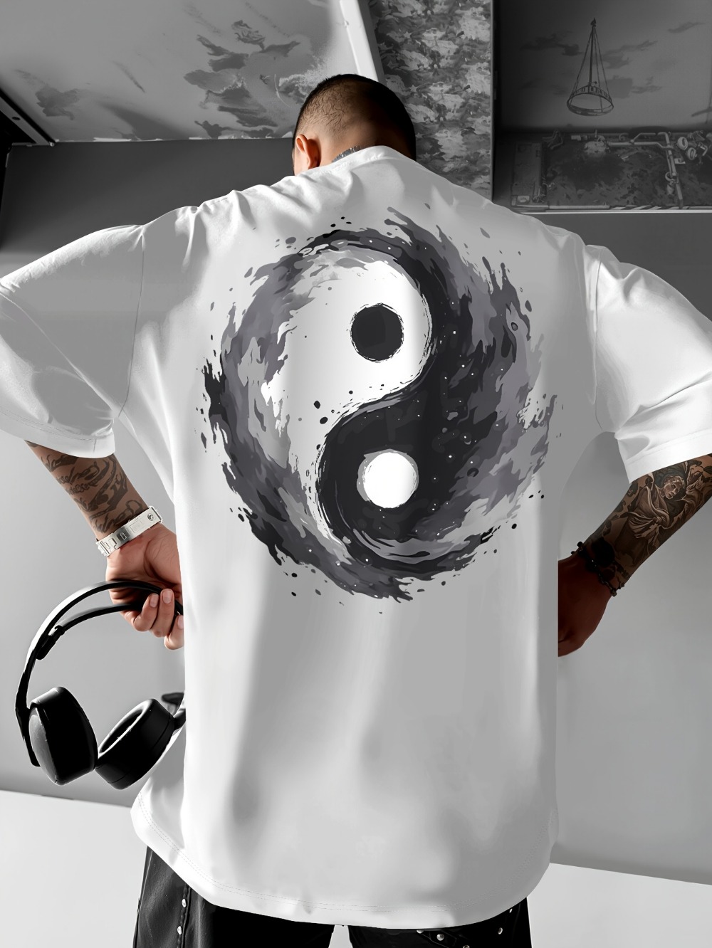 T-shirt pour hommes, noir et g - Kids Outdoor Outfit avis et prix