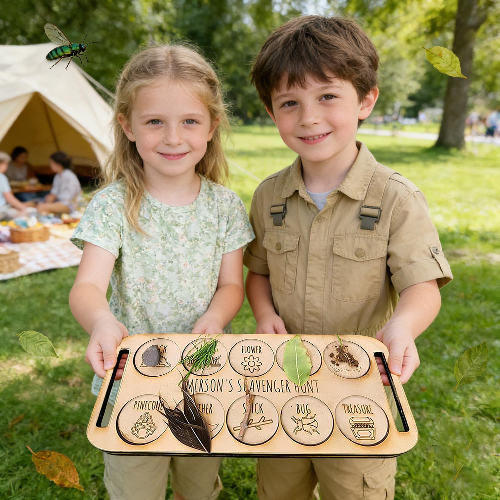 Chasse au trésor pour enfants  - Kids Outdoor Nature Scavenger Hunt avis et prix