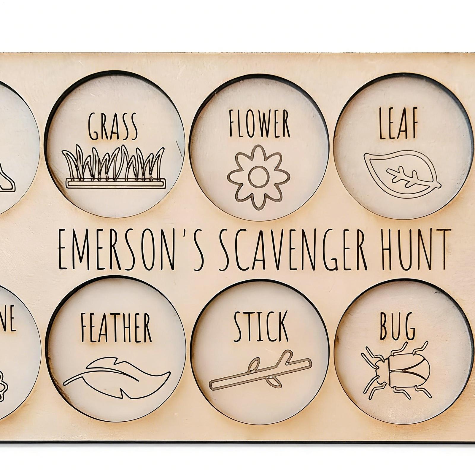 Chasse au trésor pour enfants  - Kids Outdoor Nature Scavenger Hunt avis et prix