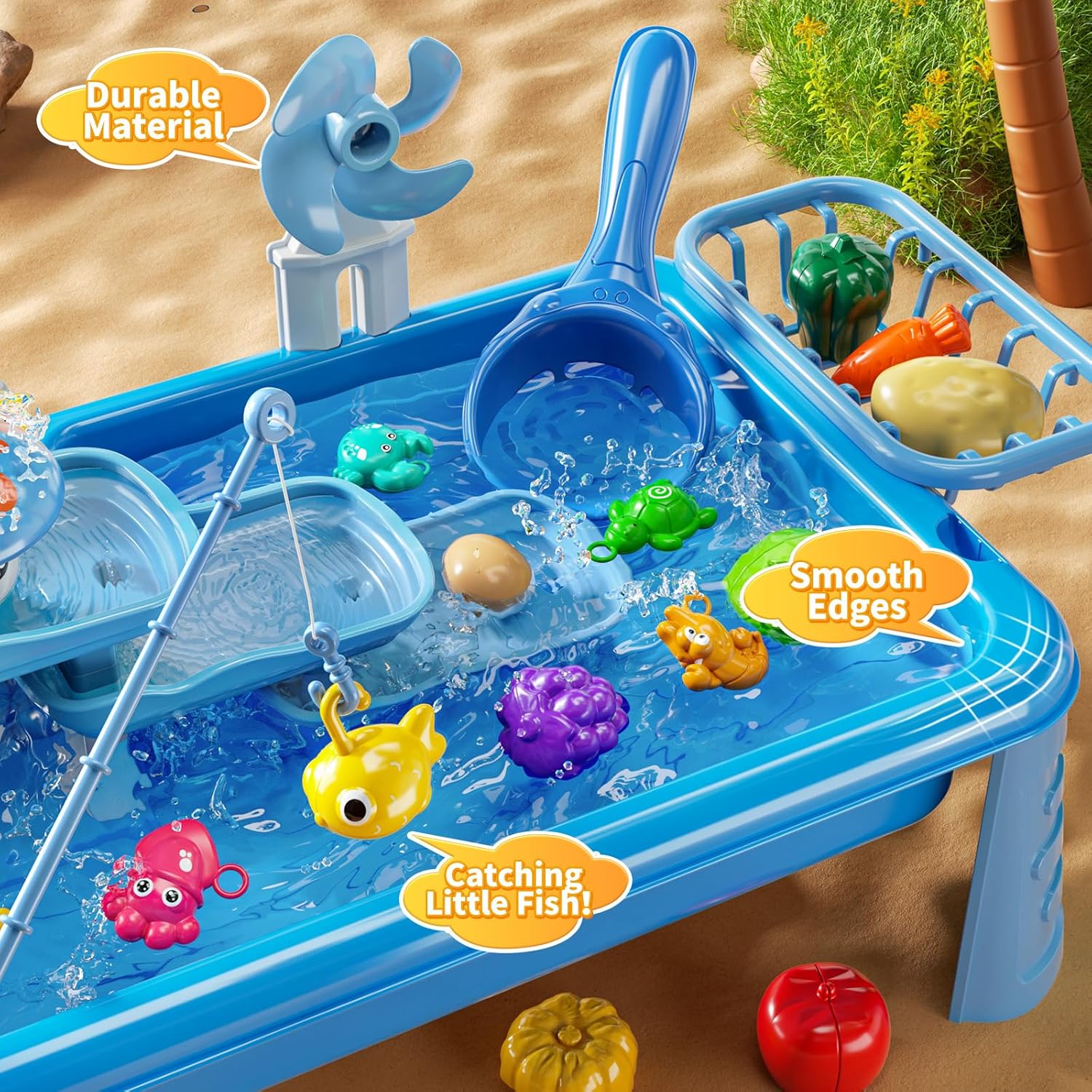 Table d'eau pour enfants avec  - Kids Outdoor Folding Table avis et prix