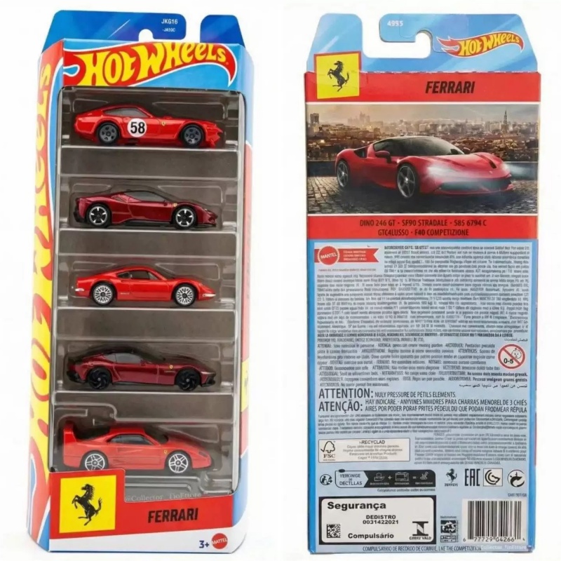 2026 5 PIÈCES Hot Wheels Ferra - Hot Wheels Car Track Sets avis et prix