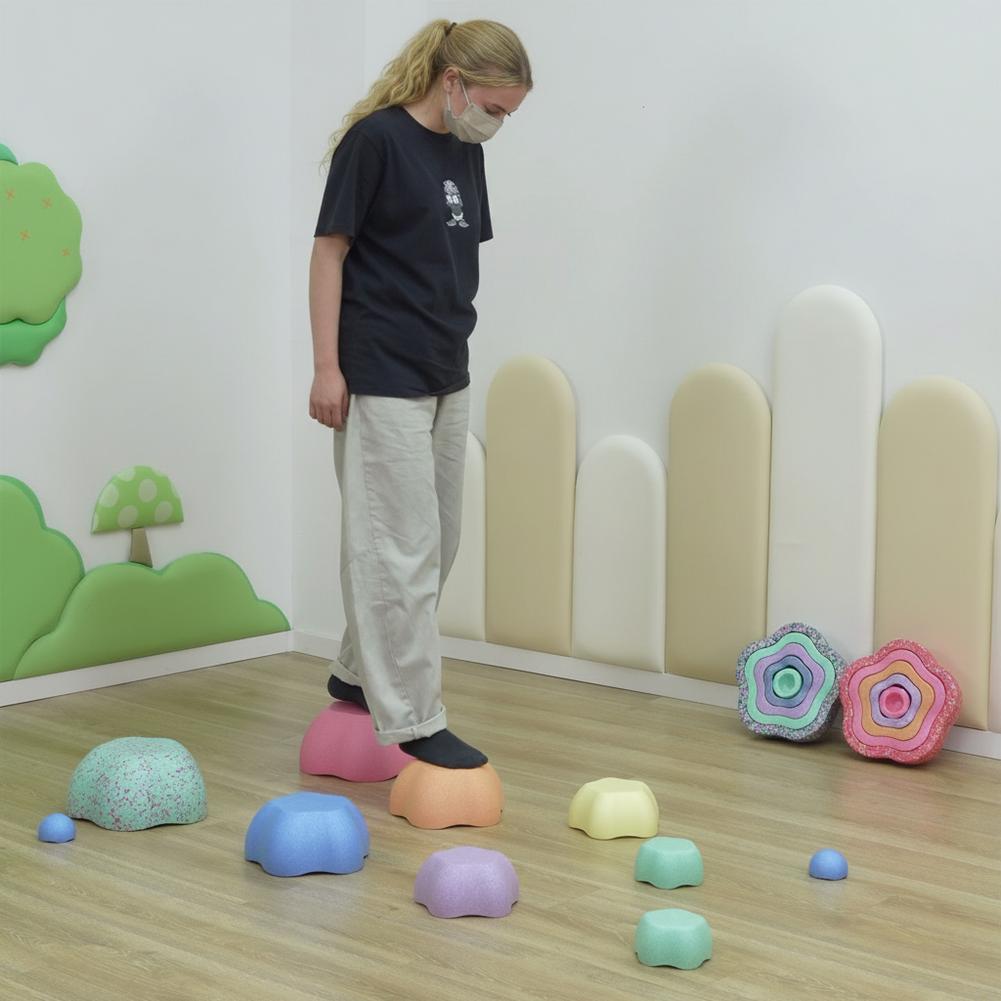 Pierres de marche en forme de  - Kids Outdoor Obstacle Course avis et prix