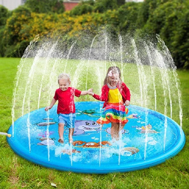 Tapis d'arrosage rond gonflabl - Sprinkler Splash Pad avis et prix