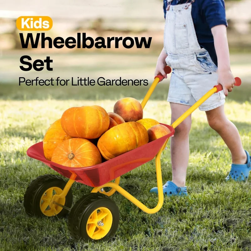 Brouette pour enfants, chariot - Kids Outdoor Garden Set avis et prix