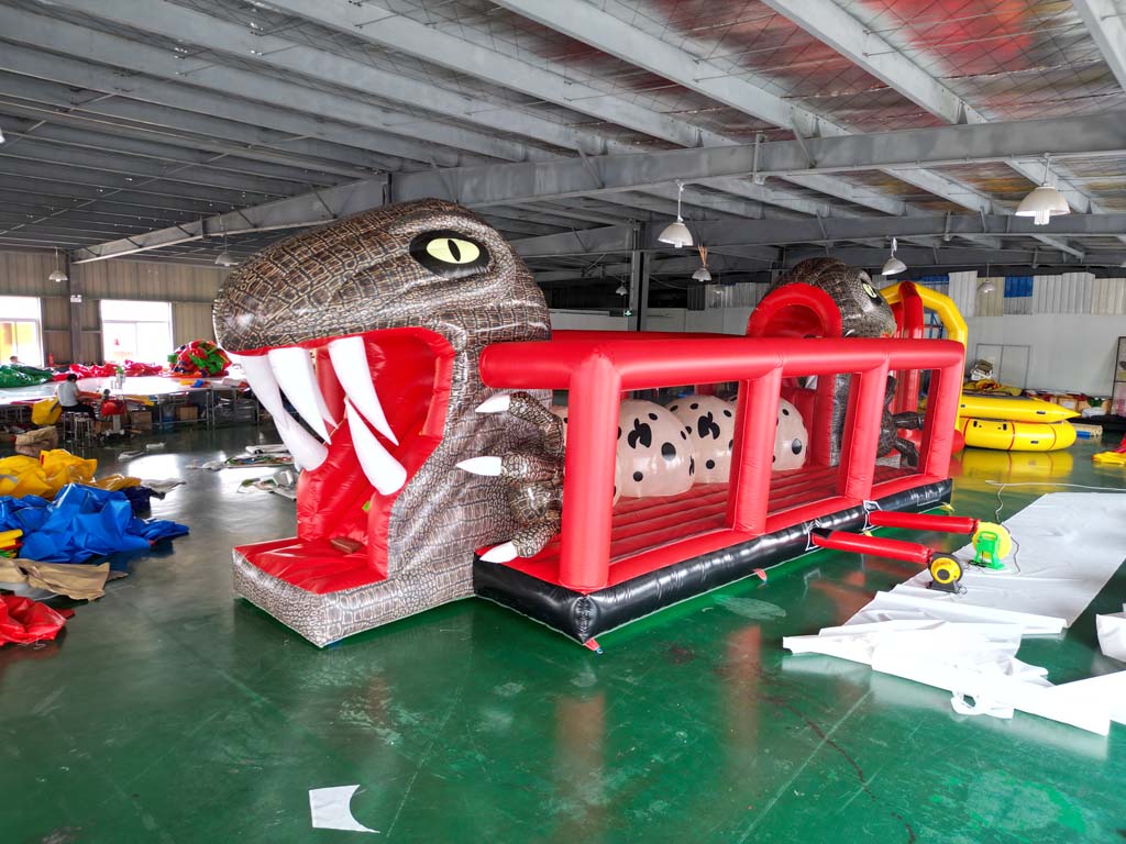 Parcours d'obstacles gonflable - Kids Outdoor Obstacle Course avis et prix