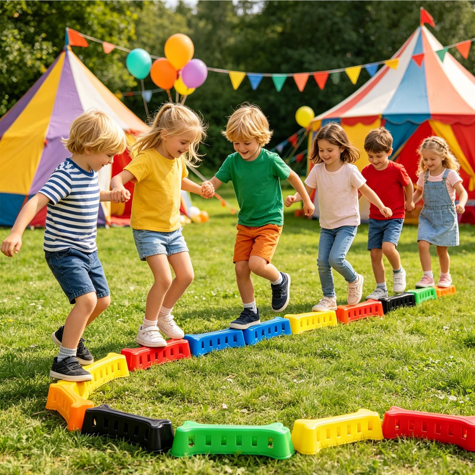Poutre d'équilibre empilable a - Kids Outdoor Balance Beam avis et prix