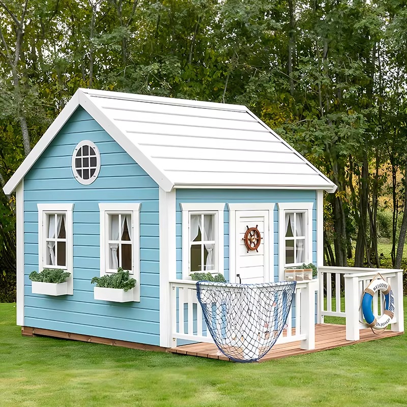 Maisonnette de jardin en bois  - Kids Outdoor Cubby House avis et prix